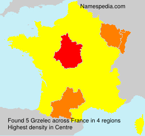 Surname Grzelec in France Surname Grzelec in France