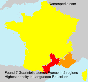 Surname Guariniello in France Surname Guariniello in France