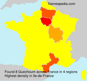 Surname Guechoum in France Surname Guechoum in France