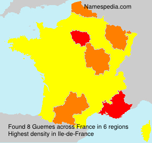 Surname Guemes in France Surname Guemes in France