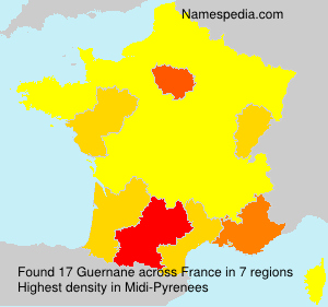 Surname Guernane in France Surname Guernane in France