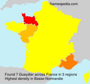 Surname Gueydier in France Surname Gueydier in France