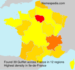 Surname Gufflet in France Surname Gufflet in France
