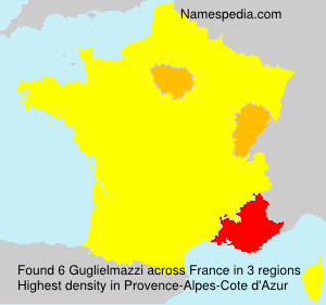 Surname Guglielmazzi in France Surname Guglielmazzi in France