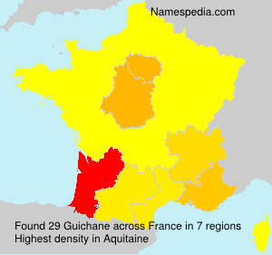 Surname Guichane in France Surname Guichane in France