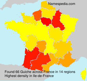 Surname Guiche in France Surname Guiche in France