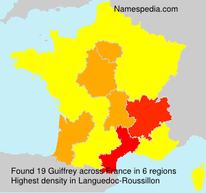 Surname Guiffrey in France Surname Guiffrey in France
