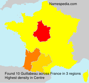 Surname Guillabeau in France Surname Guillabeau in France