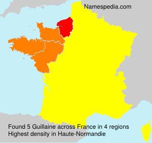 Surname Guillaine in France Surname Guillaine in France