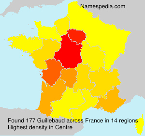 Surname Guillebaud in France Surname Guillebaud in France