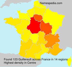 Surname Guillerault in France Surname Guillerault in France