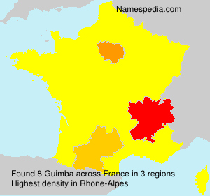 Surname Guimba in France Surname Guimba in France