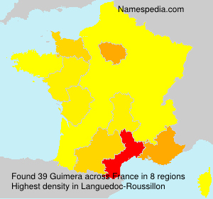 Surname Guimera in France Surname Guimera in France