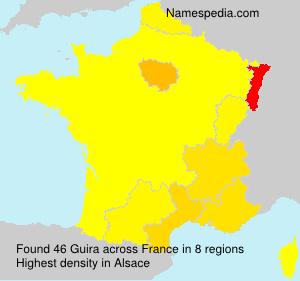 Surname Guira in France Surname Guira in France