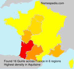 Surname Guirle in France Surname Guirle in France