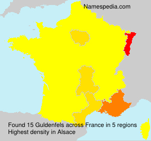 Surname Guldenfels in France Surname Guldenfels in France
