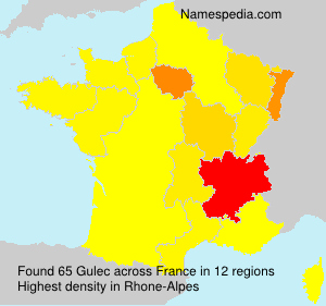 Surname Gulec in France Surname Gulec in France