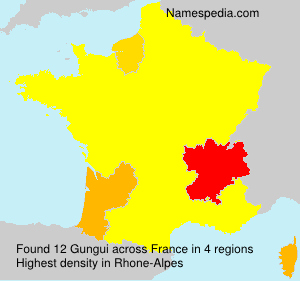 Surname Gungui in France Surname Gungui in France