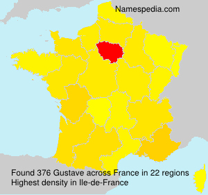 Surname Gustave in France Surname Gustave in France