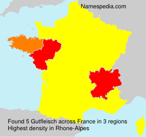 Surname Gutfleisch in France Surname Gutfleisch in France