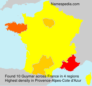 Surname Guymar in France