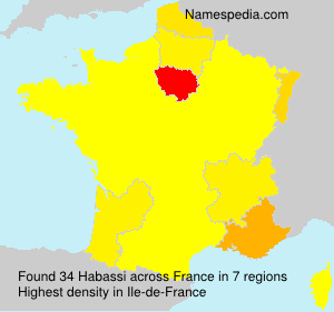 Surname Habassi in France Surname Habassi in France