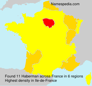 Surname Haberman in France Surname Haberman in France