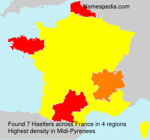 Surname Haelters in France Surname Haelters in France