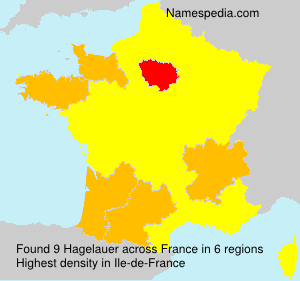 Surname Hagelauer in France Surname Hagelauer in France
