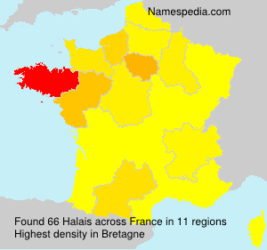 Surname Halais in France Surname Halais in France