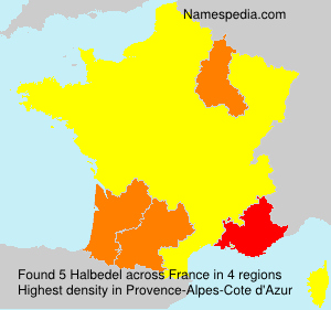 Surname Halbedel in France Surname Halbedel in France