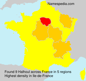 Surname Halhoul in France Surname Halhoul in France