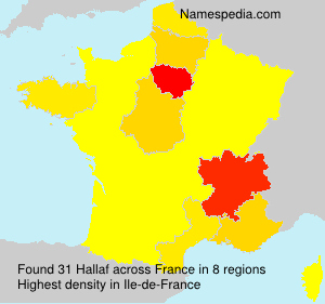 Surname Hallaf in France Surname Hallaf in France