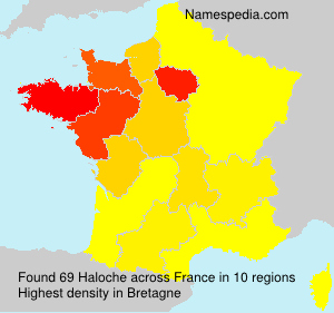 Surname Haloche in France Surname Haloche in France