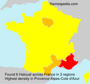 Surname Halouat in France Surname Halouat in France