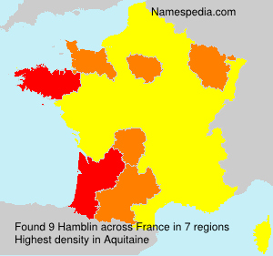 Surname Hamblin in France Surname Hamblin in France
