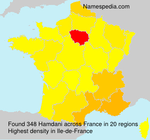 Surname Hamdani in France Surname Hamdani in France