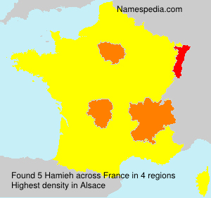 Surname Hamieh in France Surname Hamieh in France