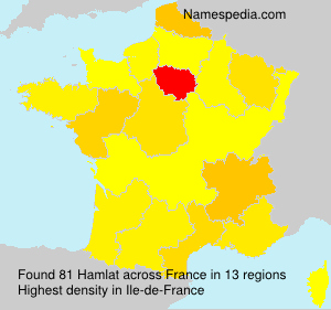 Surname Hamlat in France Surname Hamlat in France