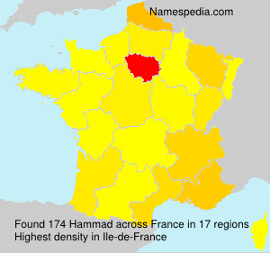 Surname Hammad in France Surname Hammad in France