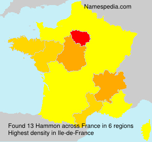 Surname Hammon in France Surname Hammon in France