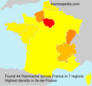 Surname Hamnache in France Surname Hamnache in France