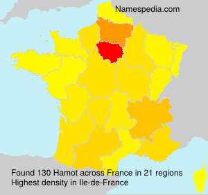 Surname Hamot in France Surname Hamot in France