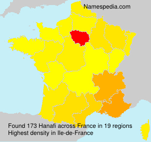 Surname Hanafi in France Surname Hanafi in France