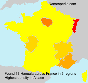 Surname Haouala in France Surname Haouala in France