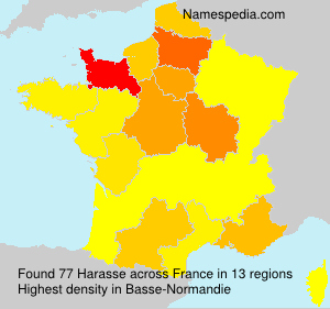 Surname Harasse in France Surname Harasse in France
