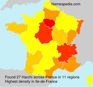 Surname Harchi in France Surname Harchi in France