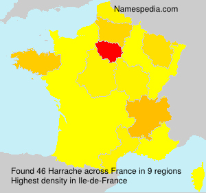 Surname Harrache in France Surname Harrache in France