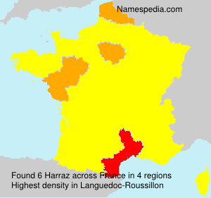 Surname Harraz in France