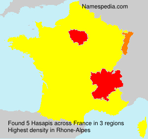 Surname Hasapis in France Surname Hasapis in France